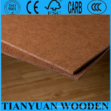 Decorativos 2.3mm 2.5mm Hardboard Dark Brown Color